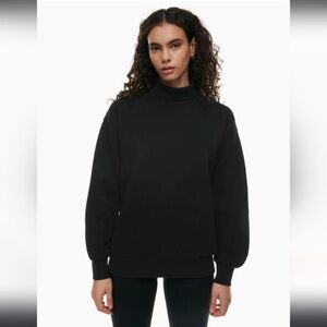 TNA Cozy Fleece Boyfriend Turtleneck NWT